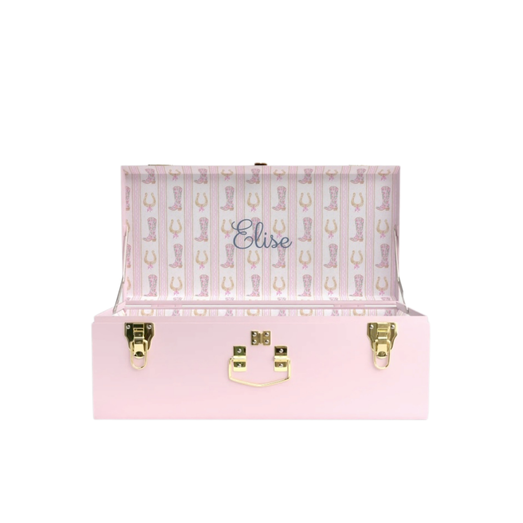 Sample Sale Pink Petite Trunk - #378