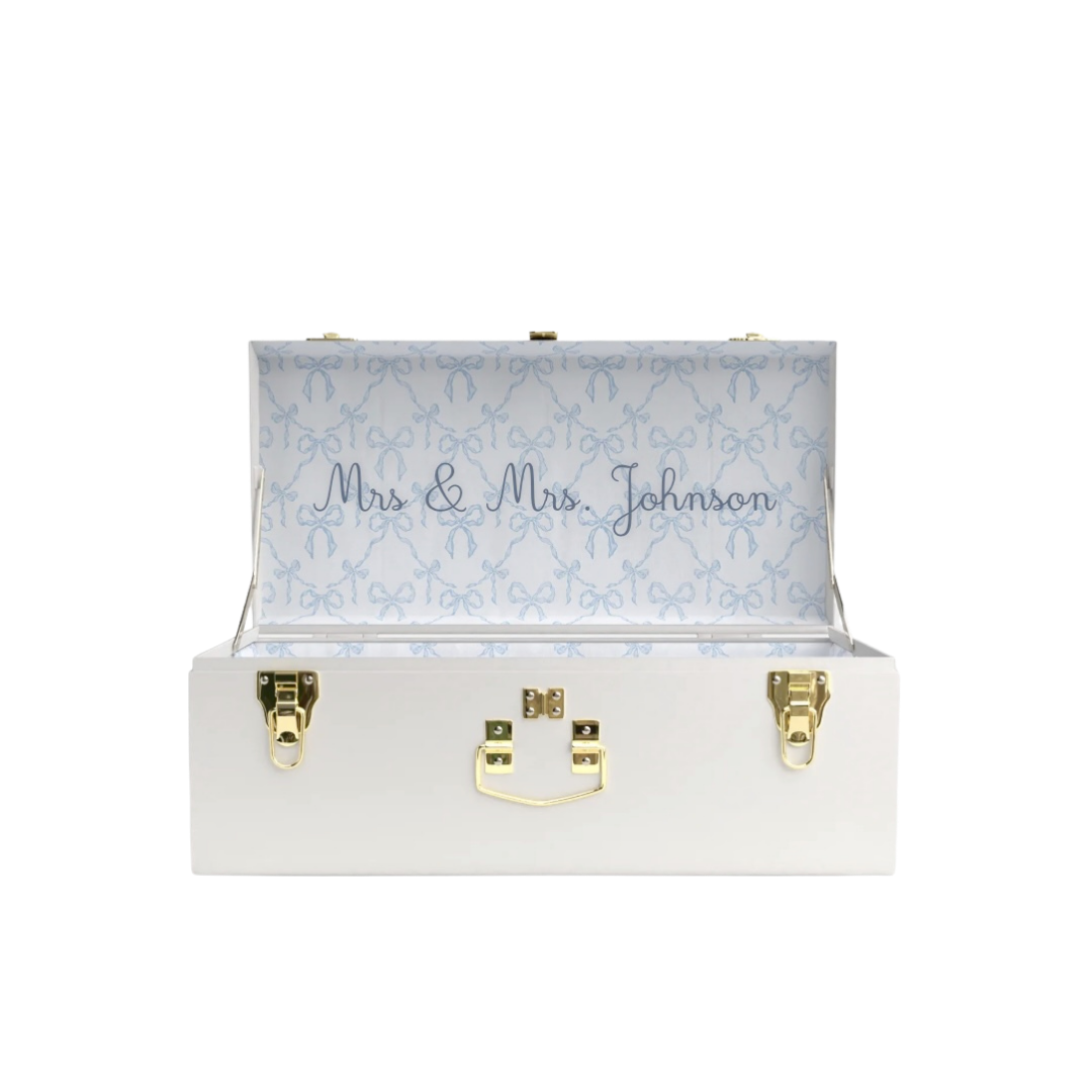 Sample Sale White Petite Trunk - #651