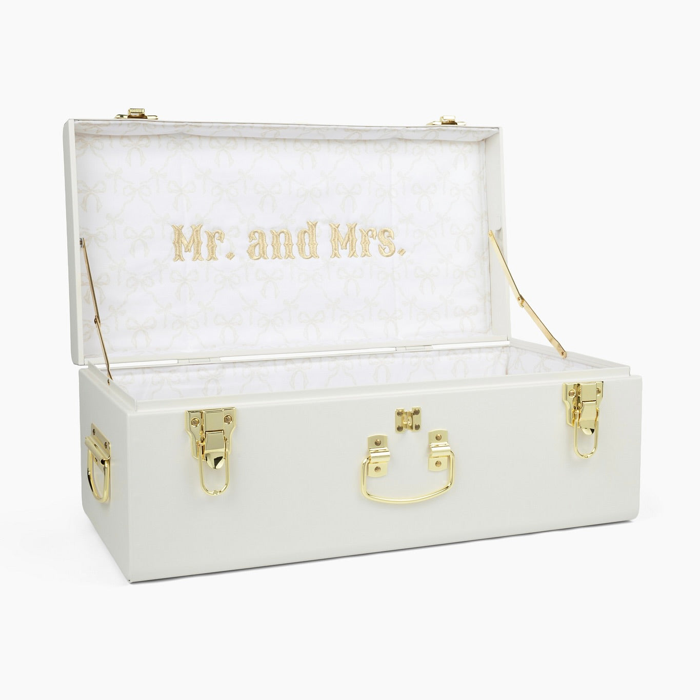Quick Ship 'Mr. & Mrs.' Petite Bridal Trunk