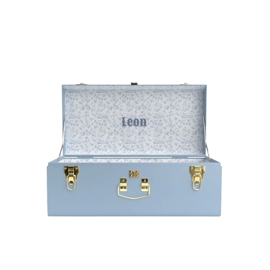 Sample Sale Blue Petite Trunk - #112