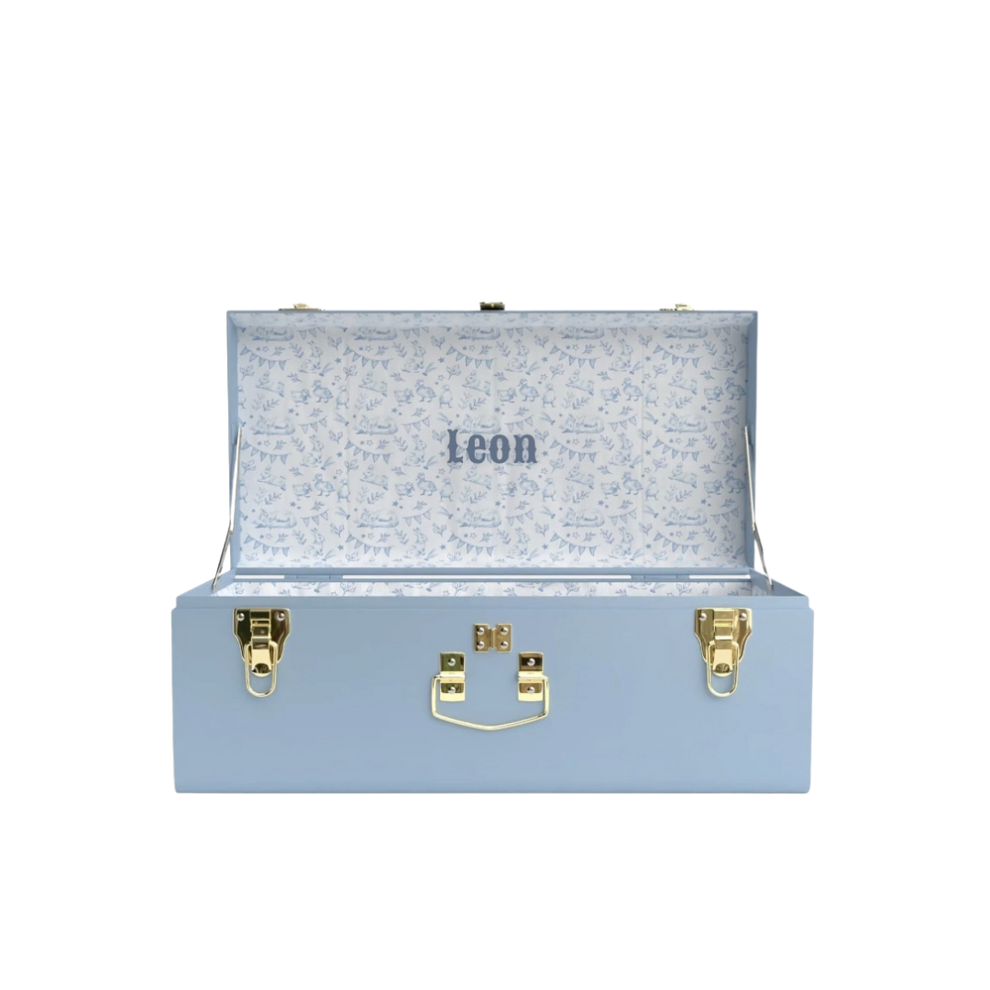 Sample Sale Blue Petite Trunk - #112