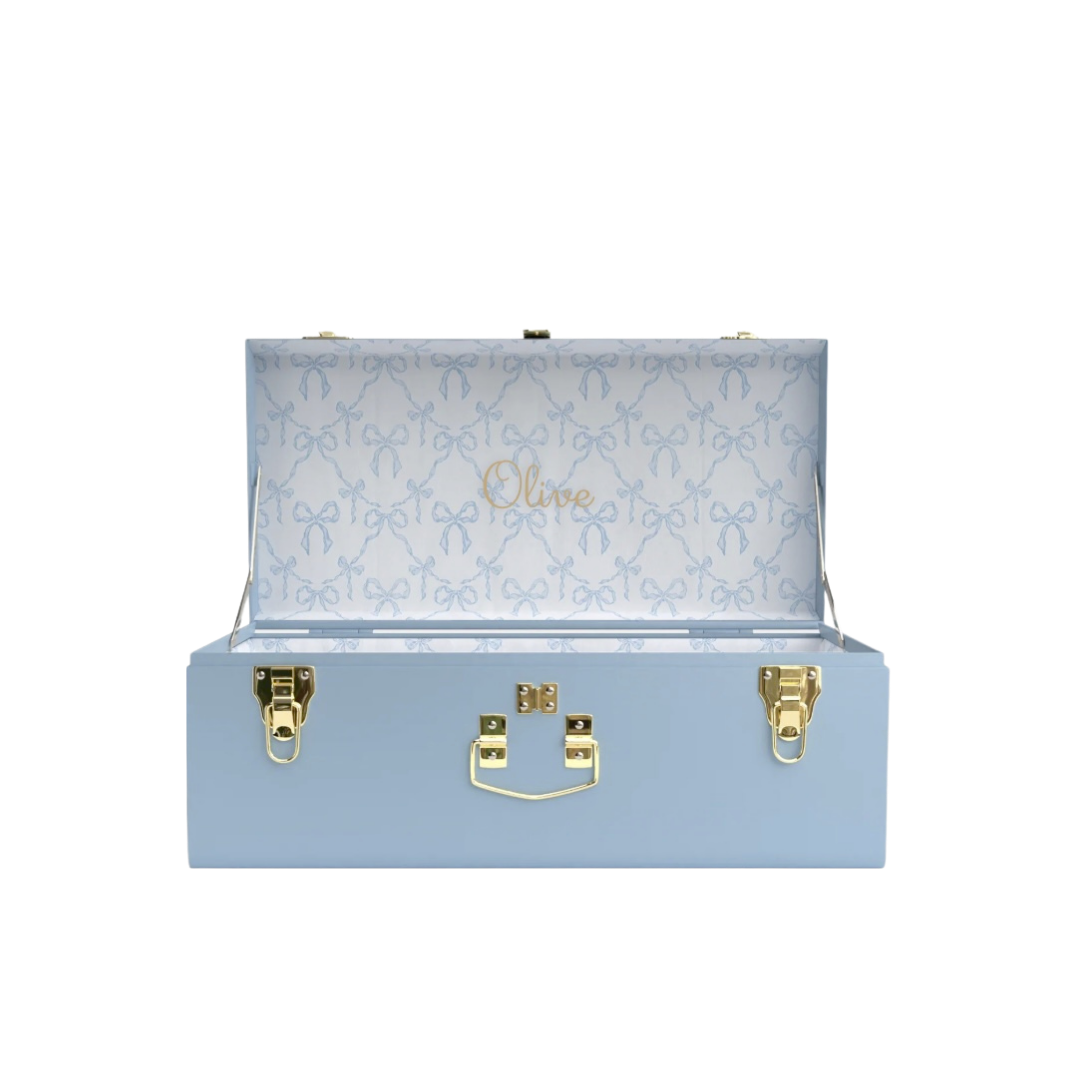 Sample Sale Blue Petite Trunk - #113