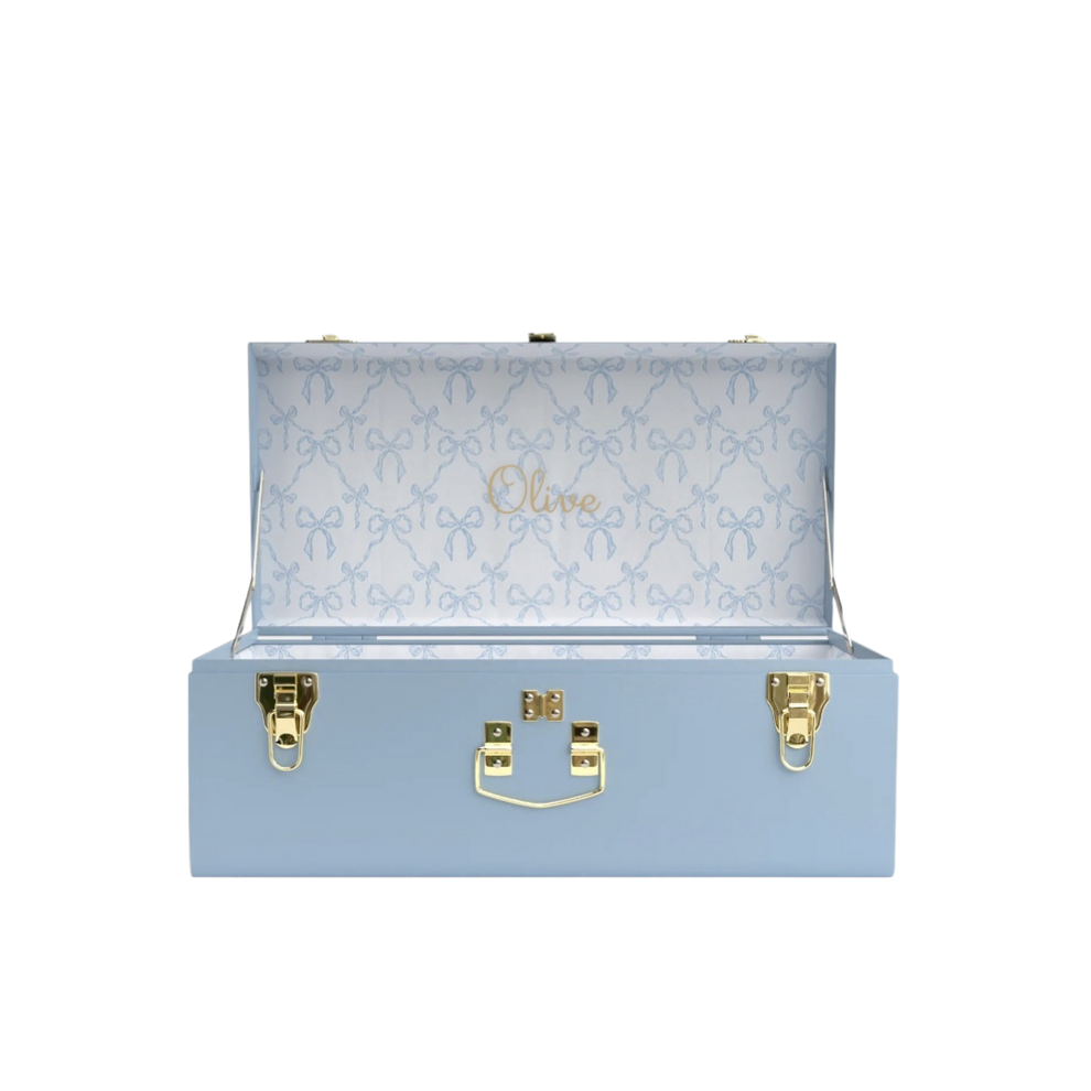 Sample Sale Blue Petite Trunk - #113