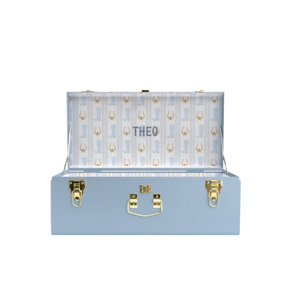 Sample Sale Blue Petite Trunk - #119