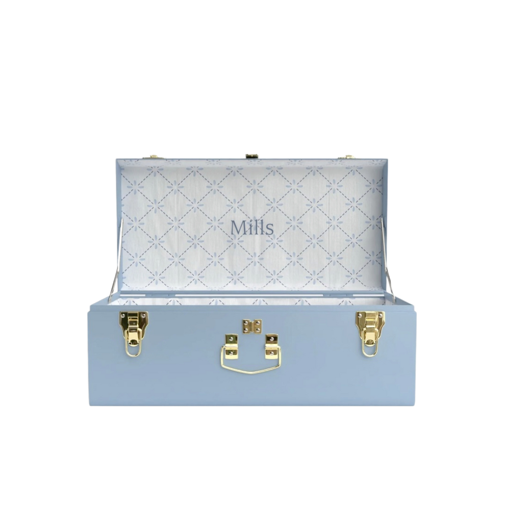 Sample Sale Blue Petite Trunk - #125