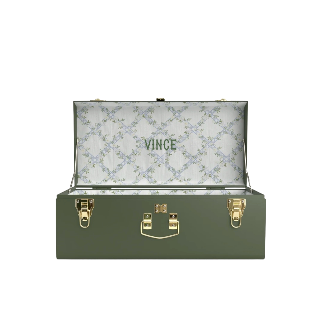 Sample Sale Green Petite Trunk - #13