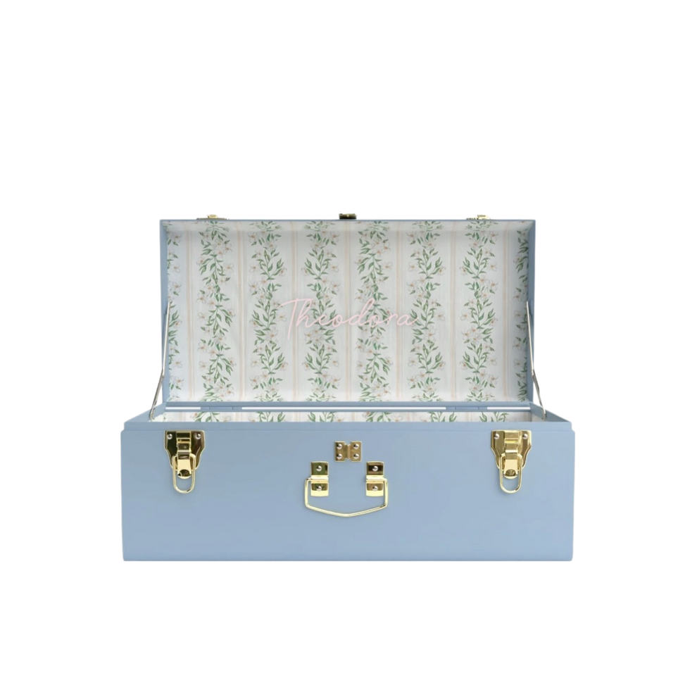 Sample Sale Blue Petite Trunk - #132