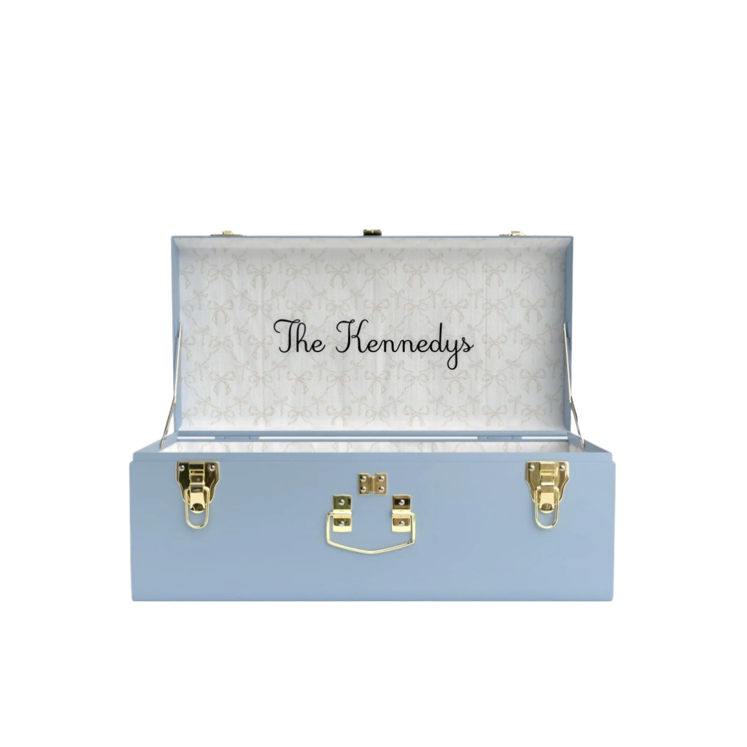 Sample Sale Blue Petite Trunk - #167
