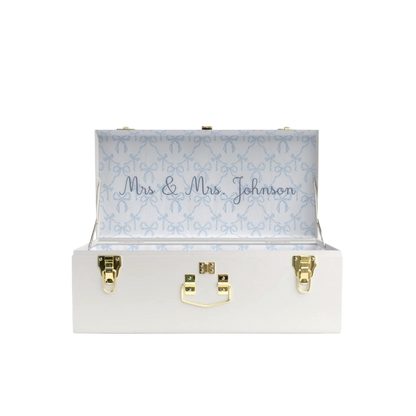 Sample Sale White Petite Trunk - #651
