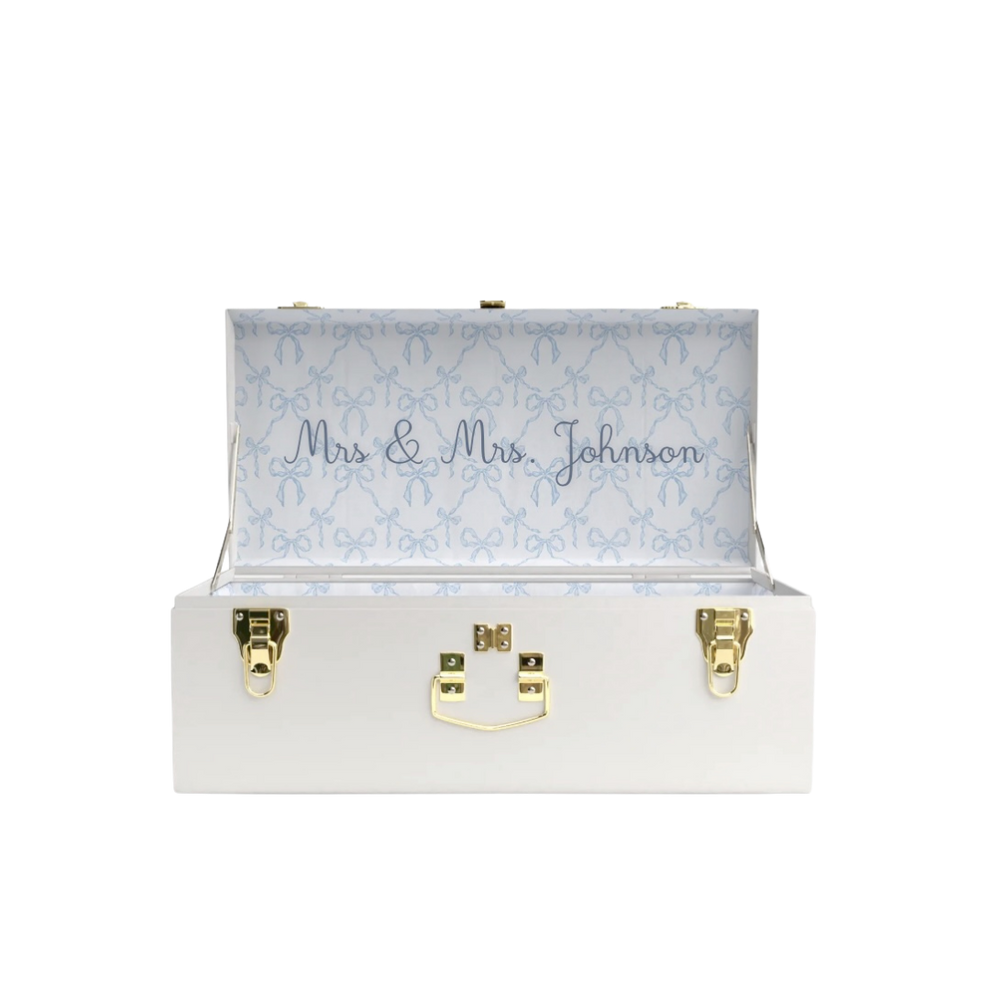 Sample Sale White Petite Trunk - #651