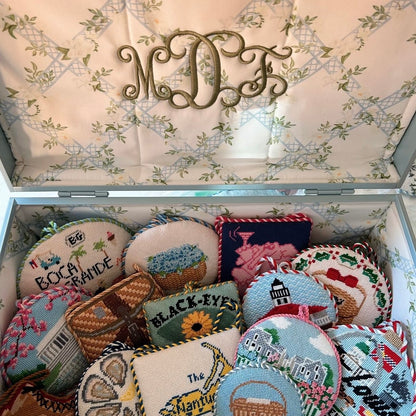 Needlepoint Grand Trunk