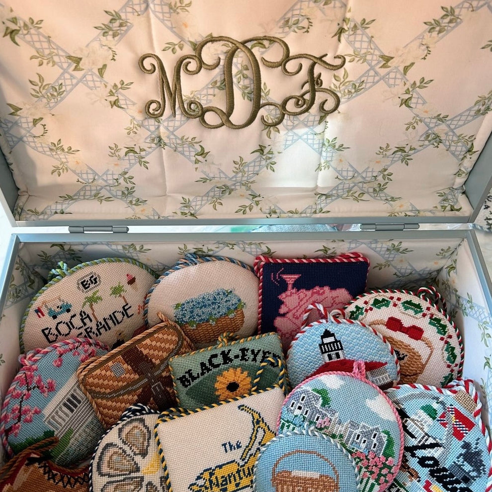 Needlepoint Grand Trunk