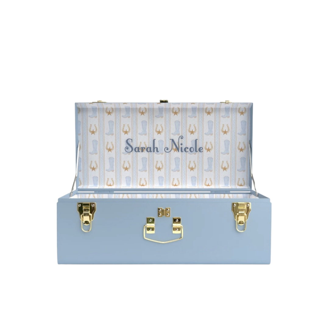 Sample Sale Blue Petite Trunk - #90