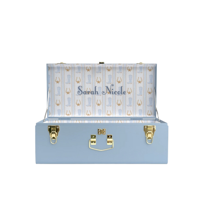 Sample Sale Blue Petite Trunk - #90