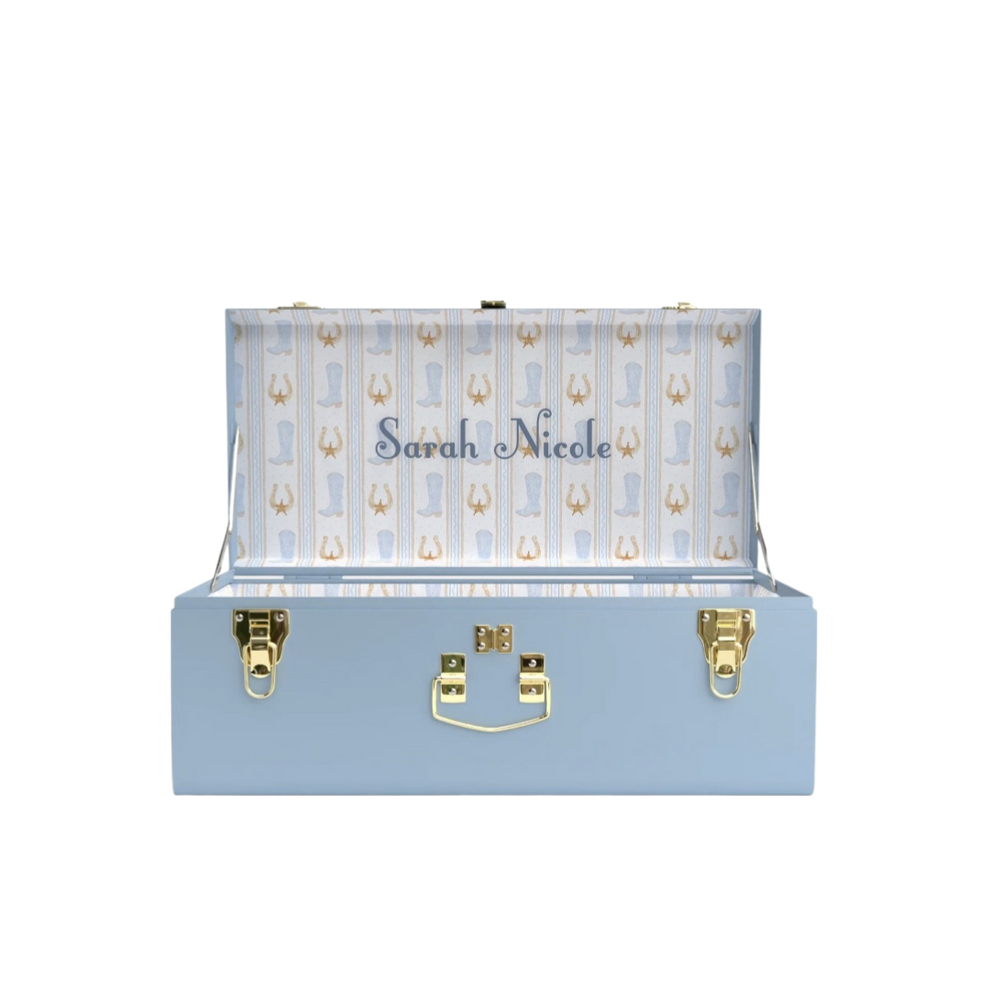 Sample Sale Blue Petite Trunk - #90