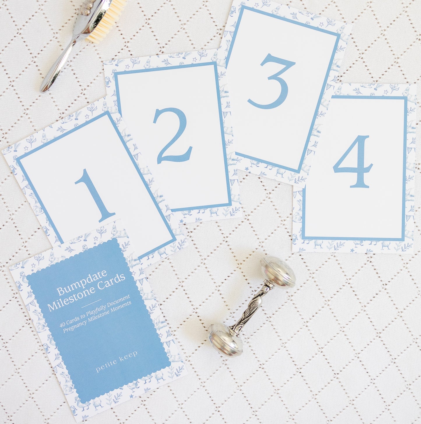 Bumpdate Milestone Cards & Stand | Petite Keep bumpdate-milestone-cards-stand-petite-keep