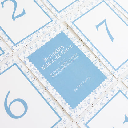 Bumpdate Milestone Cards & Stand