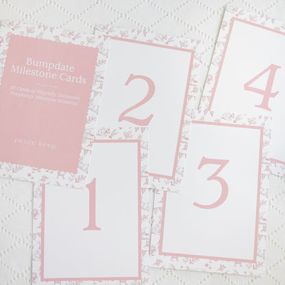 Bumpdate Milestone Cards & Stand