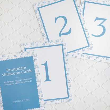 Bumpdate Milestone Cards & Stand