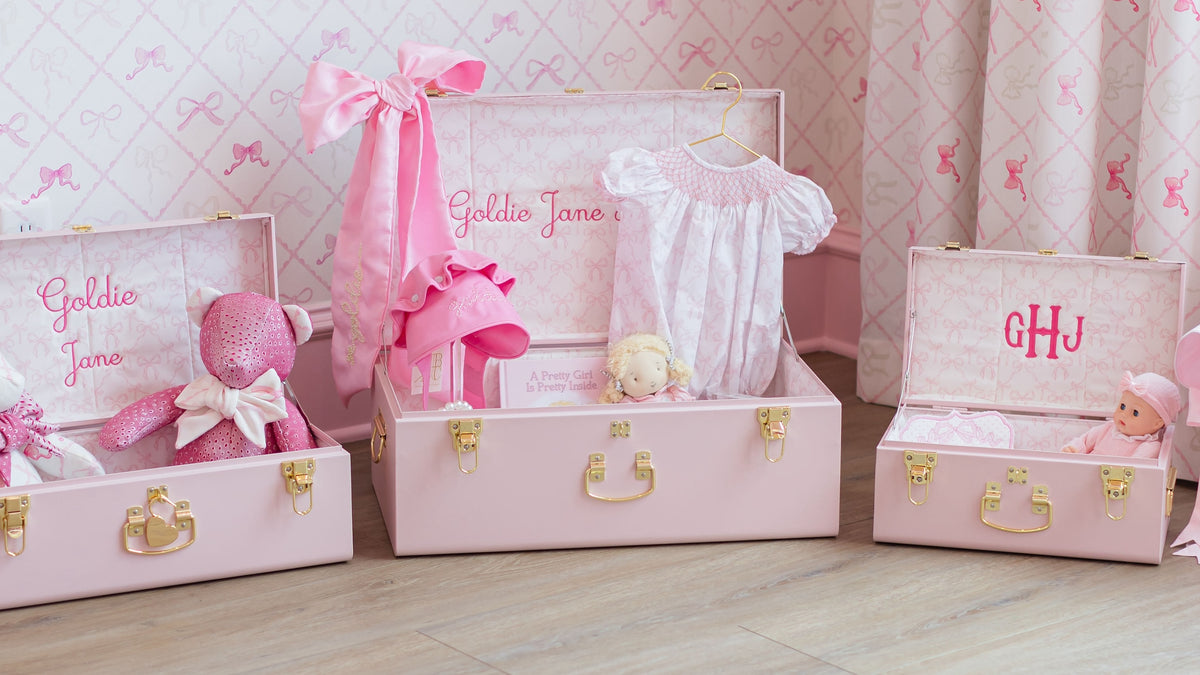 Baby Trunks Box Heirloom Keepsake Trunks for Babies | Petite Keep