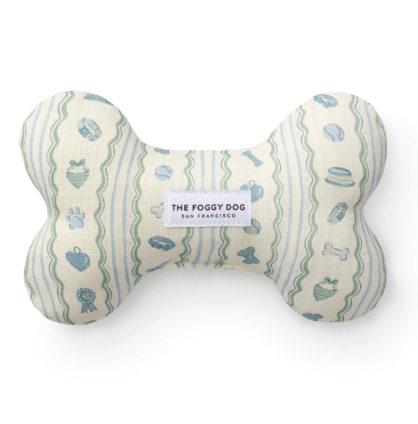 The Foggy Dog x Petite Keep Best in Show Dog Squeaky Toy