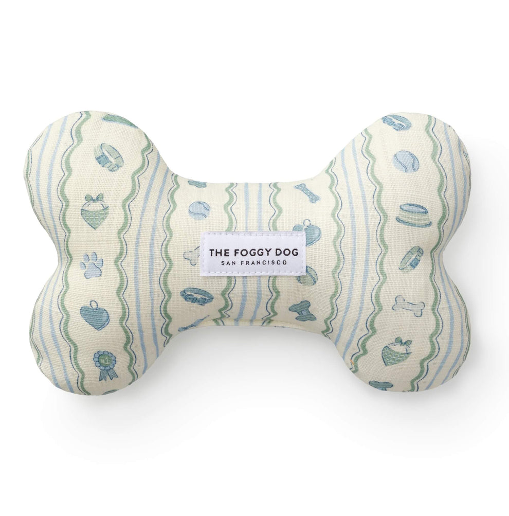 The Foggy Dog x Petite Keep Best in Show Dog Squeaky Toy