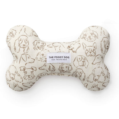 The Foggy Dog x Petite Keep Dog Days Dog Squeaky Toy