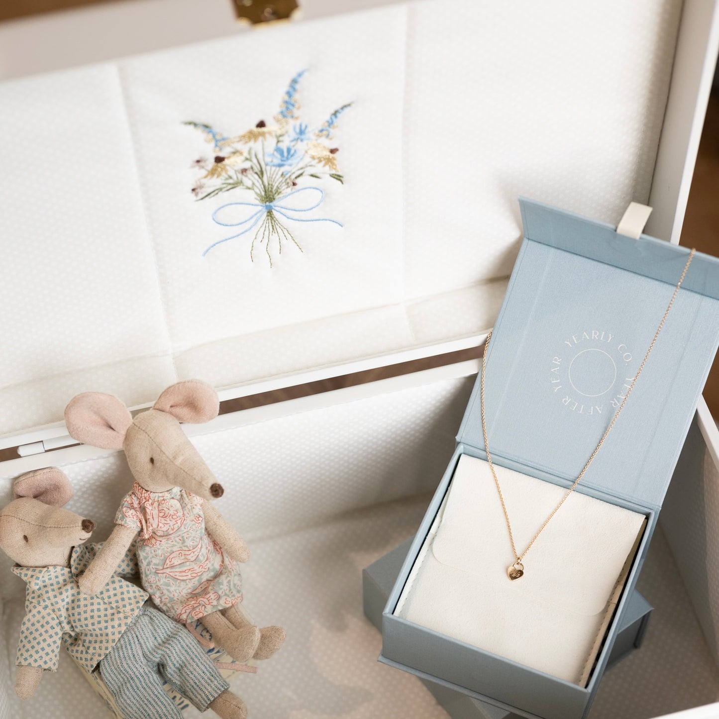 The Heart Padlock Necklace