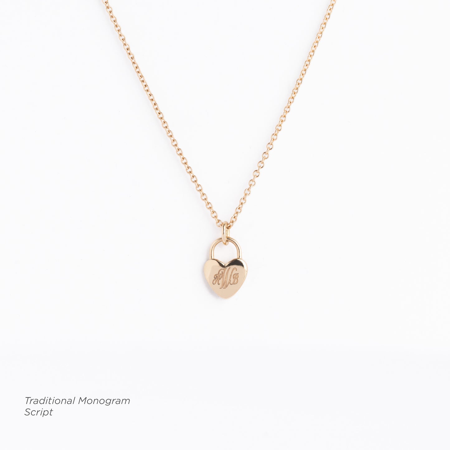The Heart Padlock Necklace