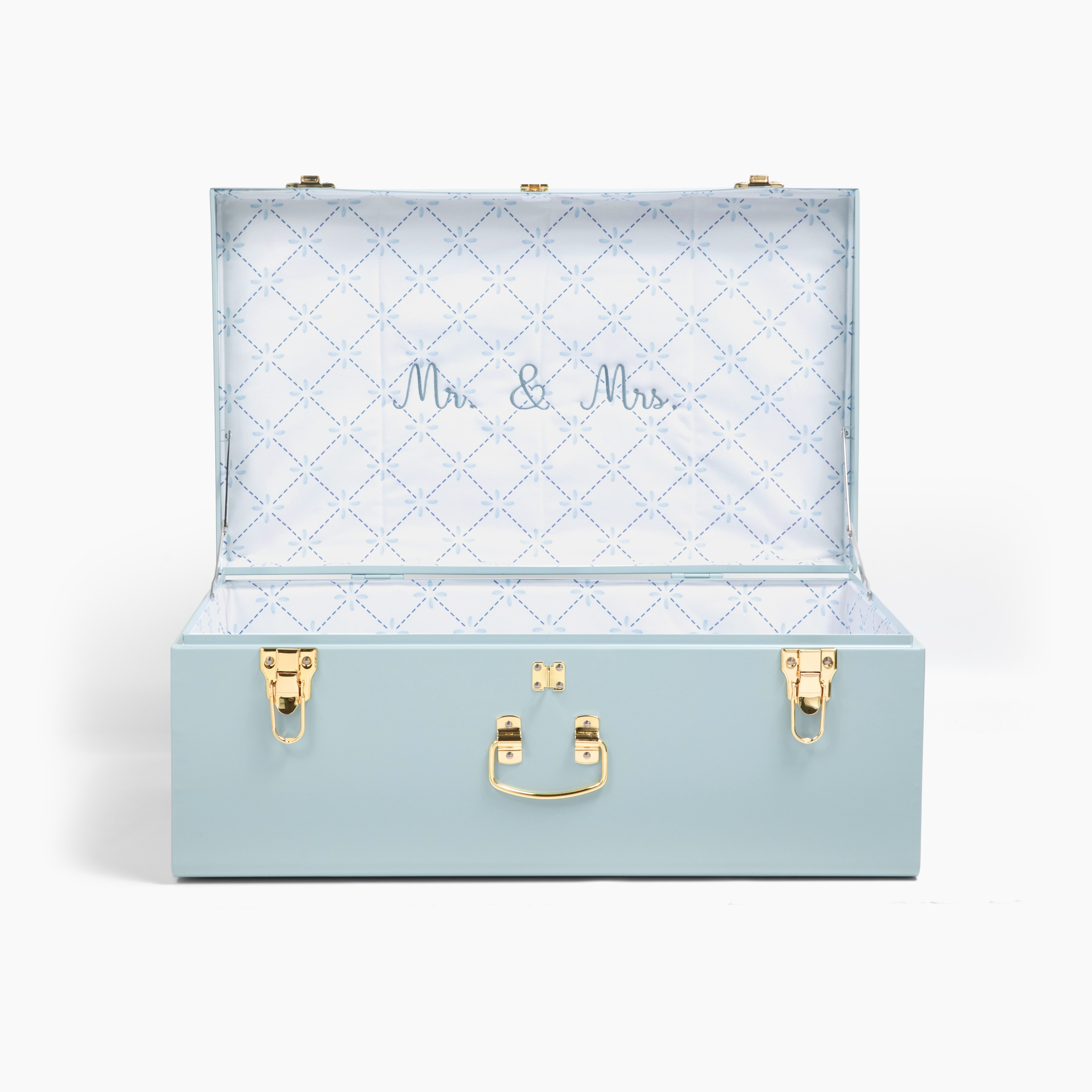 Quick Ship 'Mr. & Mrs.' Grand Bridal Trunk