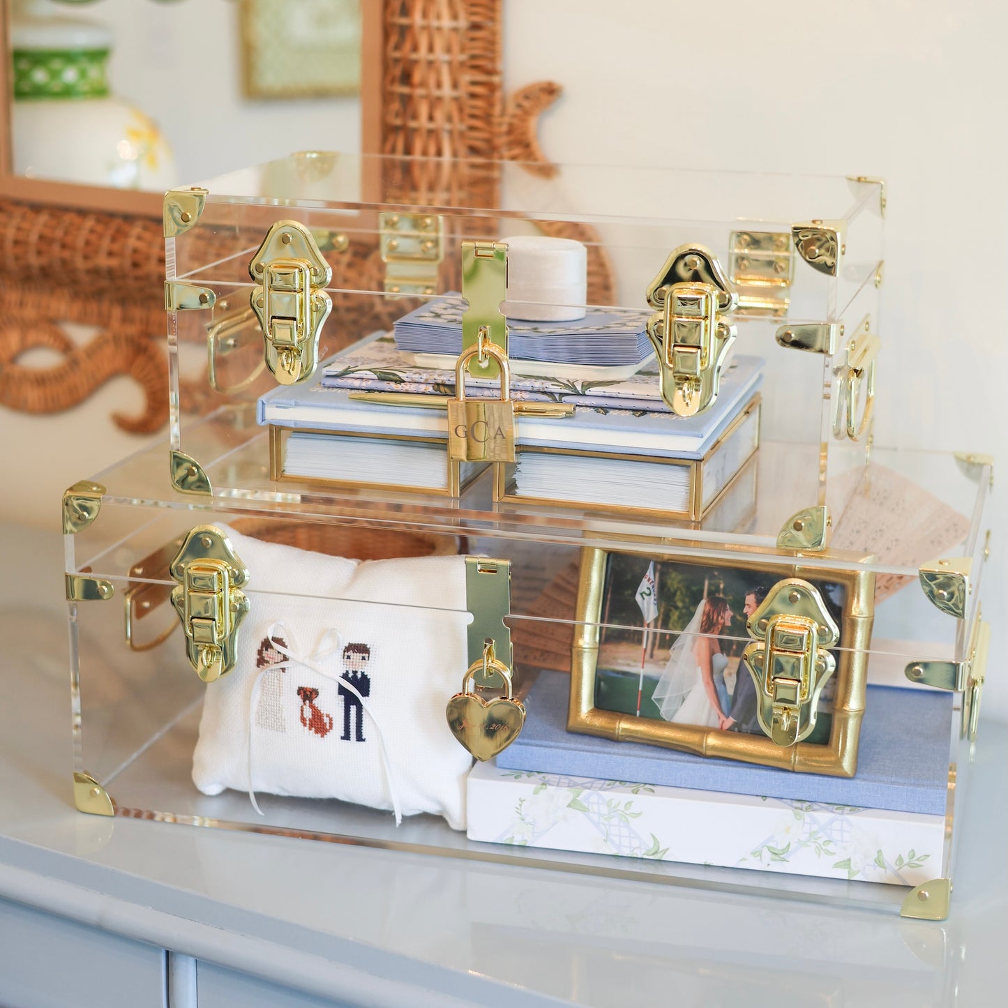 Acrylic Keepsake Trunk