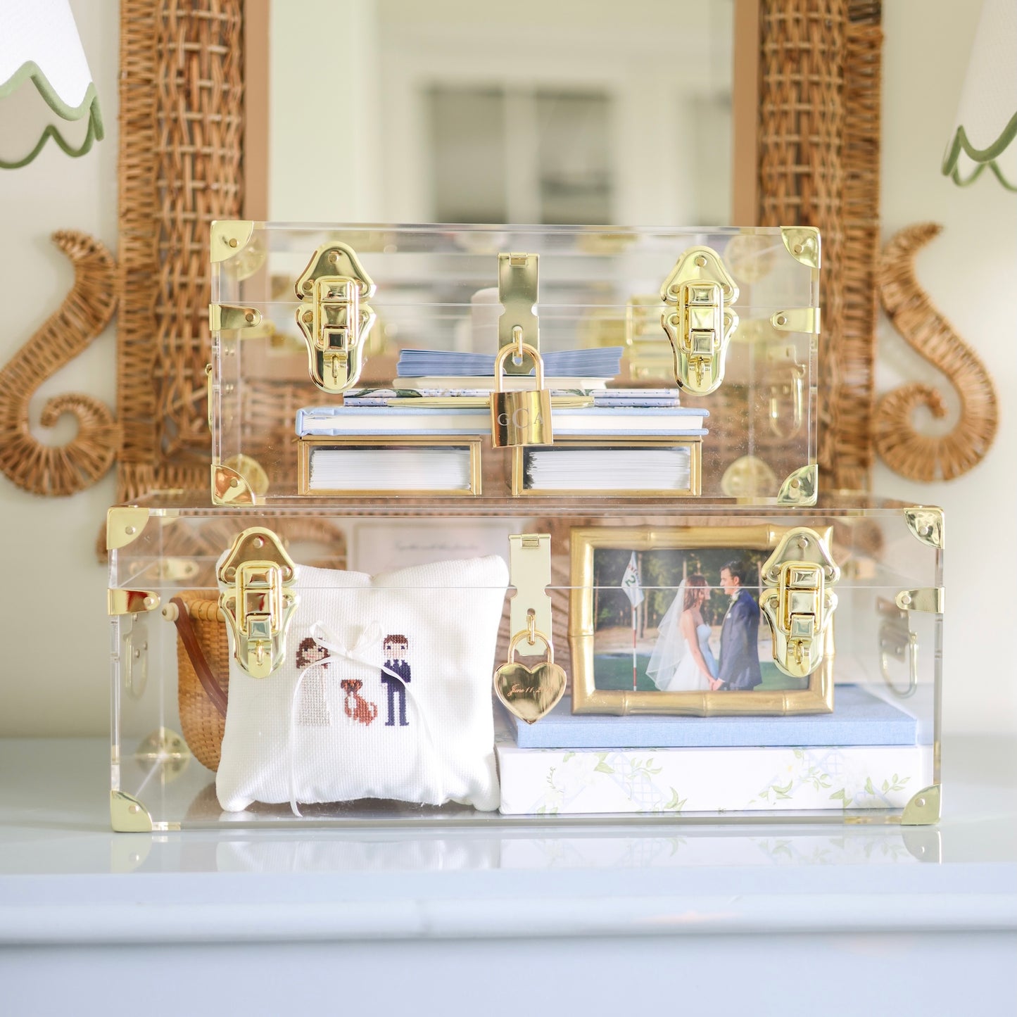 Acrylic Keepsake Trunk
