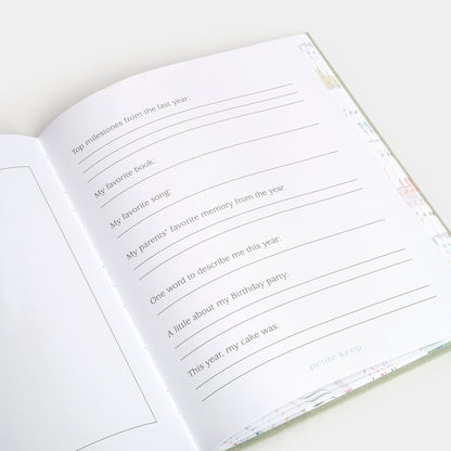 Birthday Memories Book