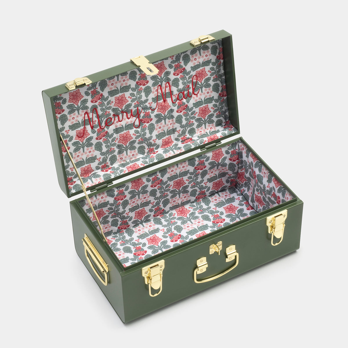 Quick Ship 'Merry Mail' Mini Trunk