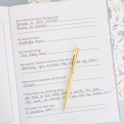 Birthday Memories Book