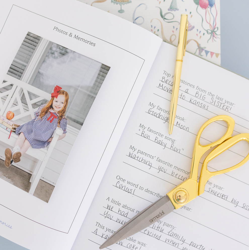 Birthday Memories Book