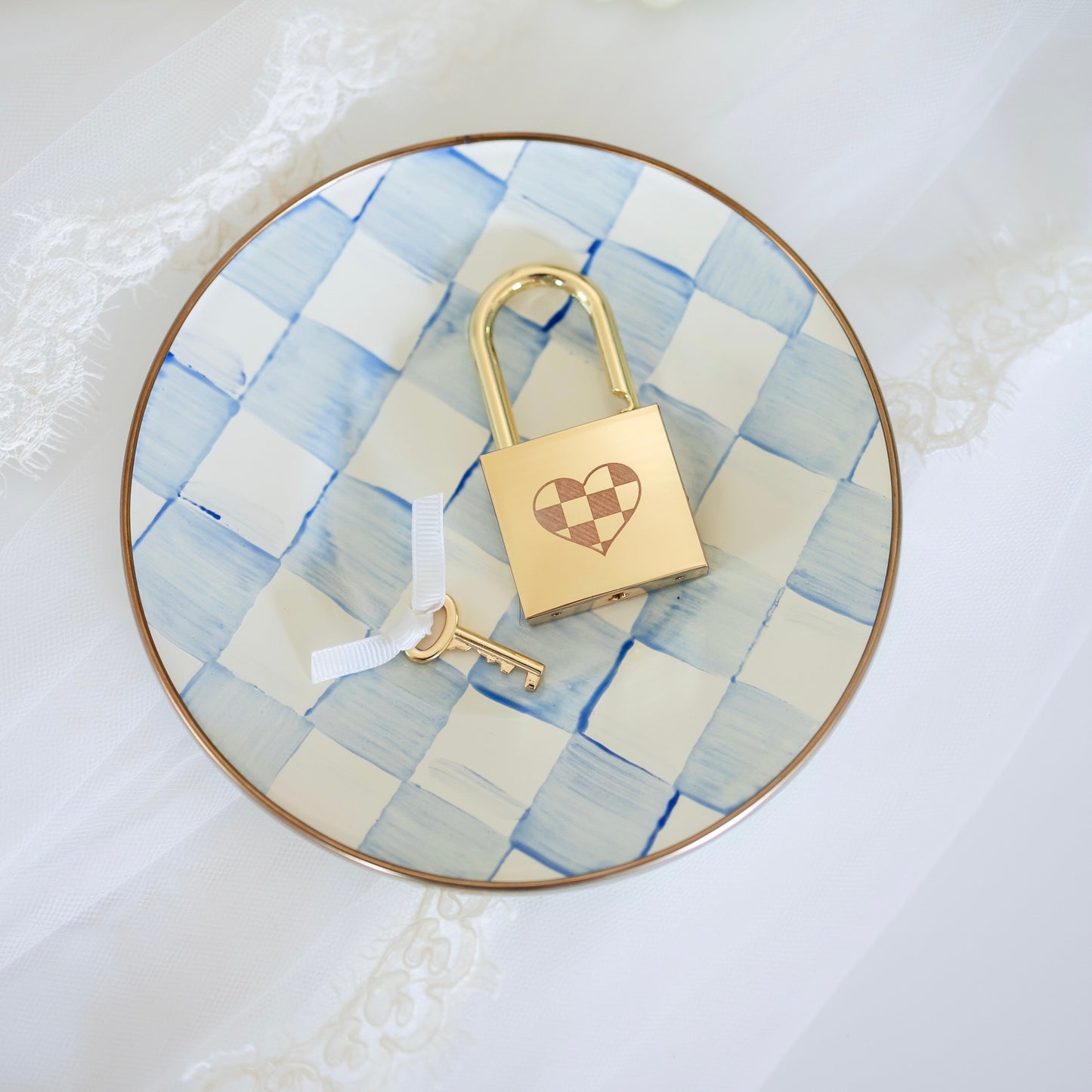 MacKenzie-Childs x Petite Keep Square Padlock