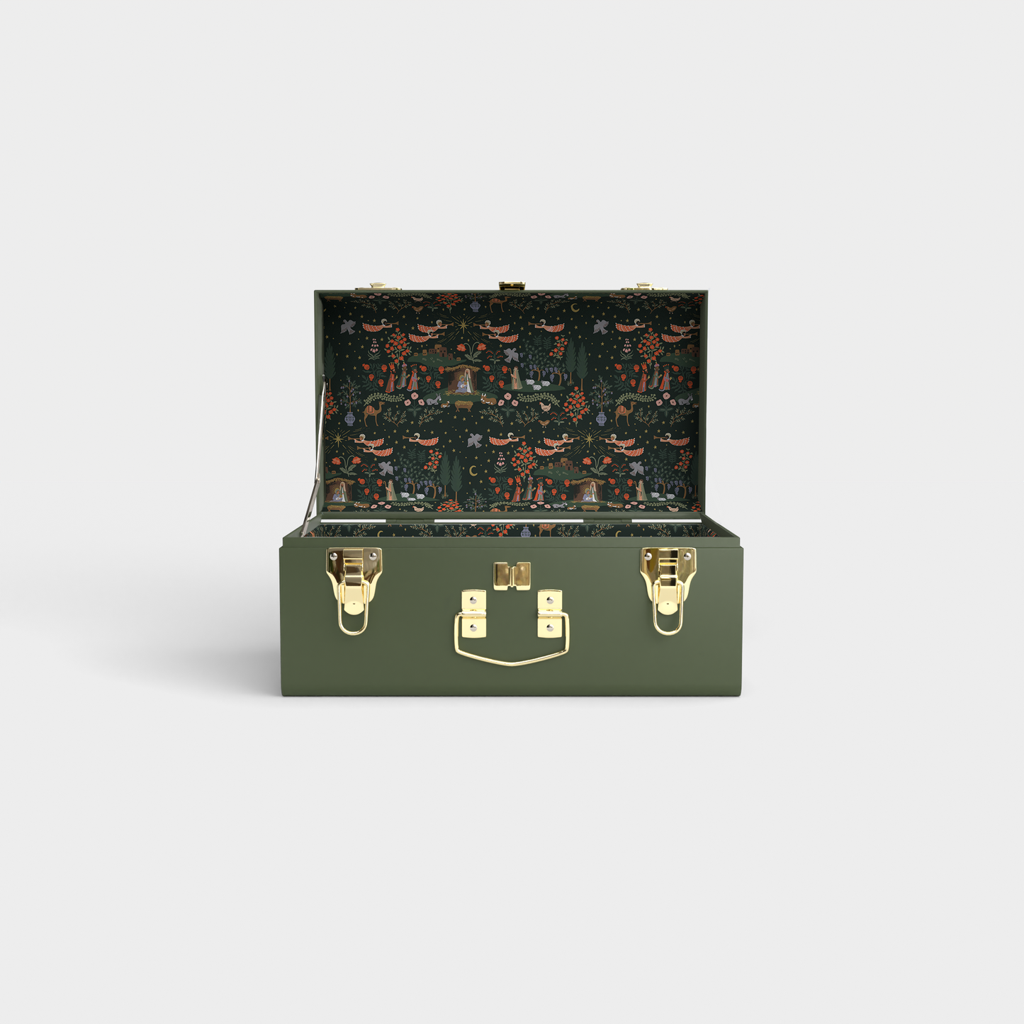 Rifle Paper Co. Mini Trunk in Laurel Menorah