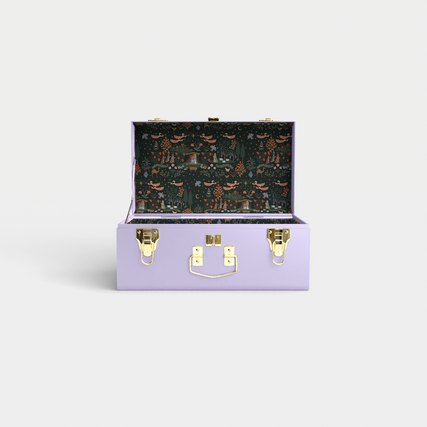 Rifle Paper Co. Mini Trunk in Laurel Menorah