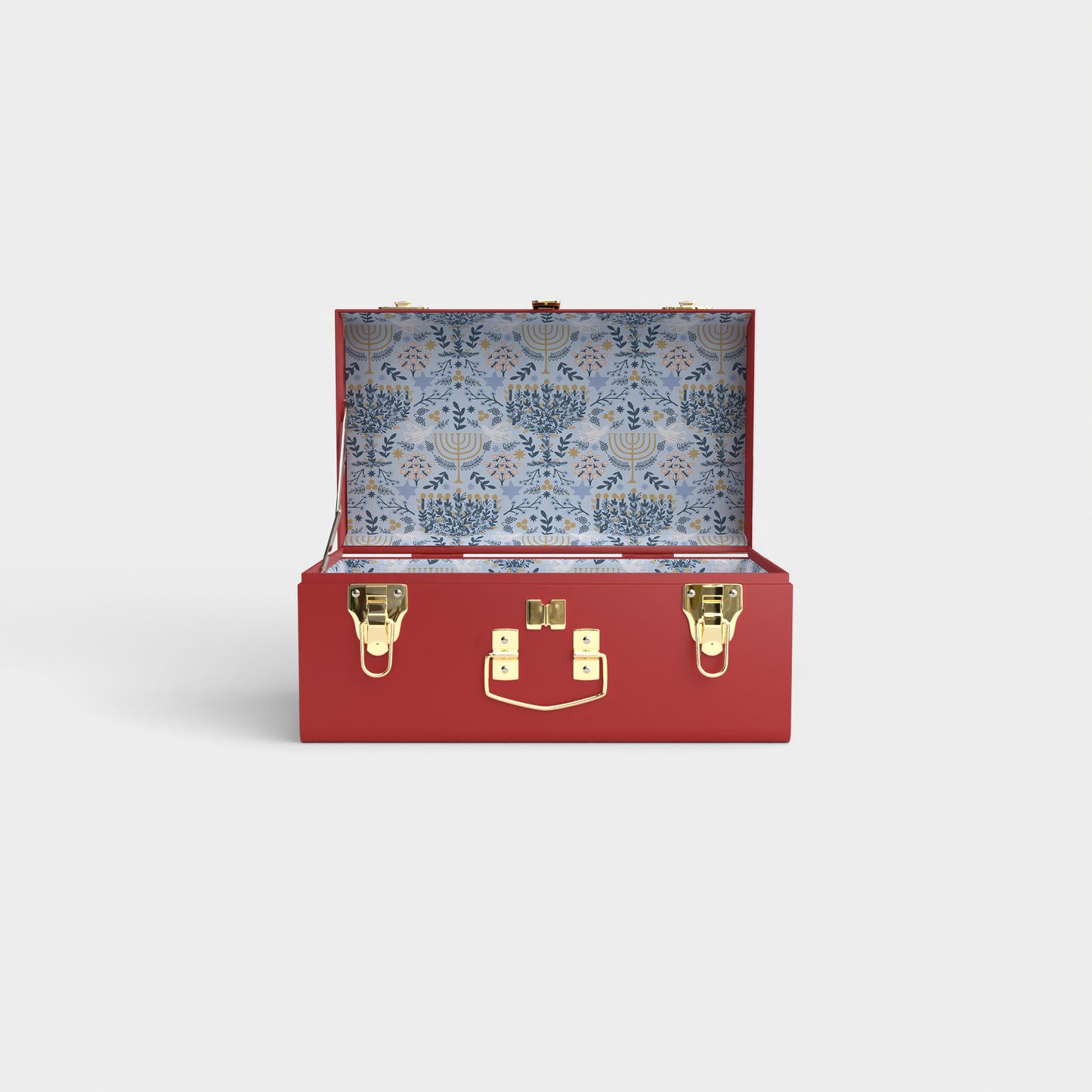 Rifle Paper Co. Mini Trunk in Laurel Menorah