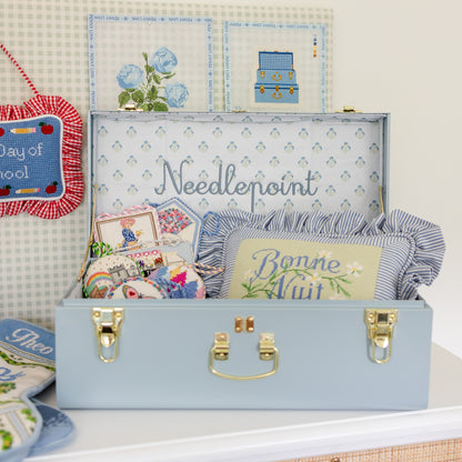 Quick Ship Needlepoint Petite Trunk