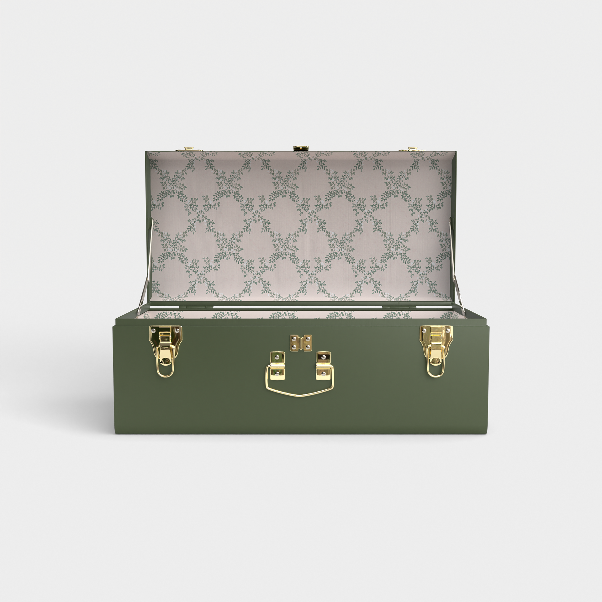 Warehouse Sale Green Petite Trunk