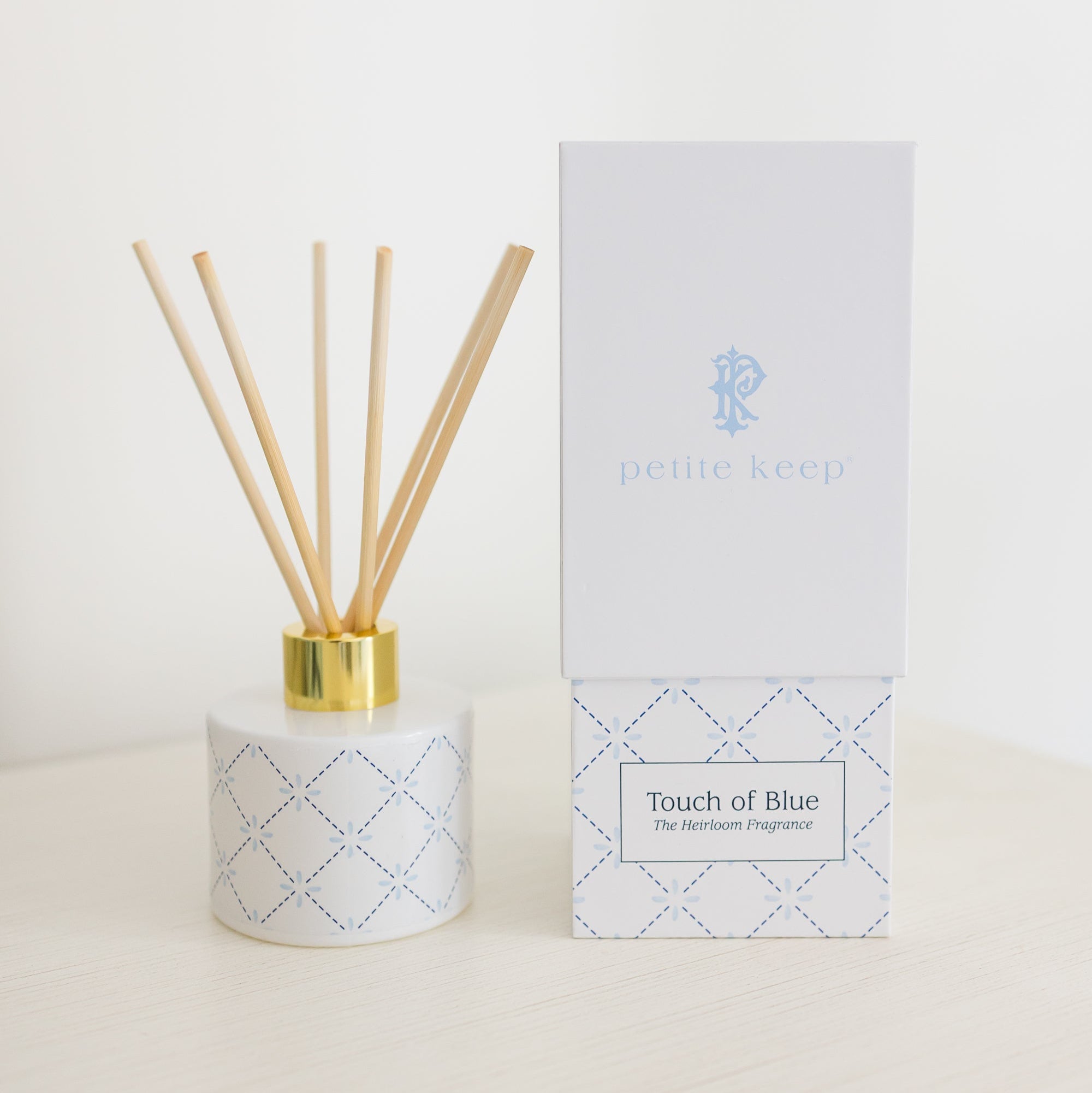 Touch Of Blue Reed Diffuser | Petite Keep